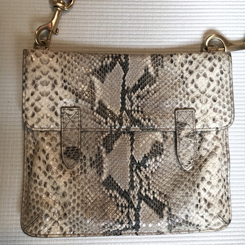 CROSSBODY SNAKESKIN PURSE